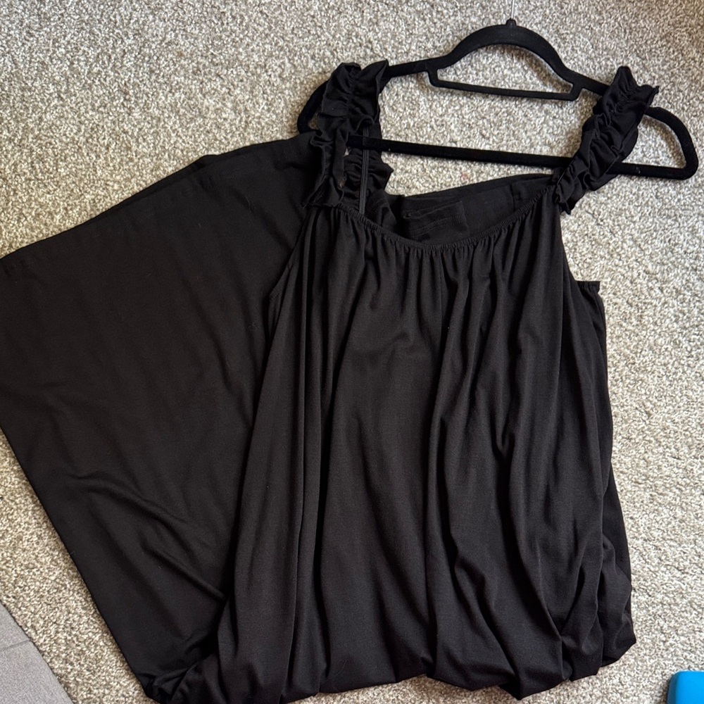 🌵 Wide leg  Black Jumpsuit